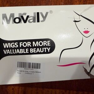 New never used black long  Cosmetic Wig - Women Hair